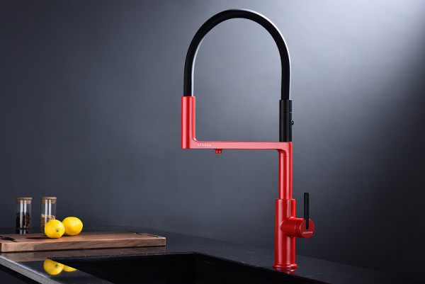 Смеситель для кухни с подключением к фильтру  Paulmark Tornado To213402-FI