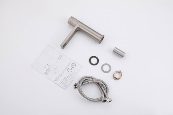 Смеситель ABBER Rund AF8710SP для раковины, сатин