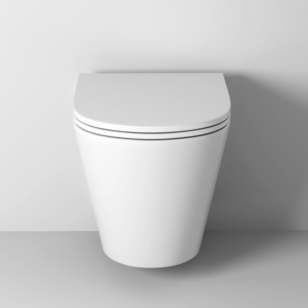 Унитаз подвесной безободковый Grossman  GR-4478SQ с сиденьем микролифт