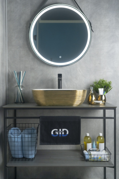 Раковина накладная (50х40) Gid D1302h132