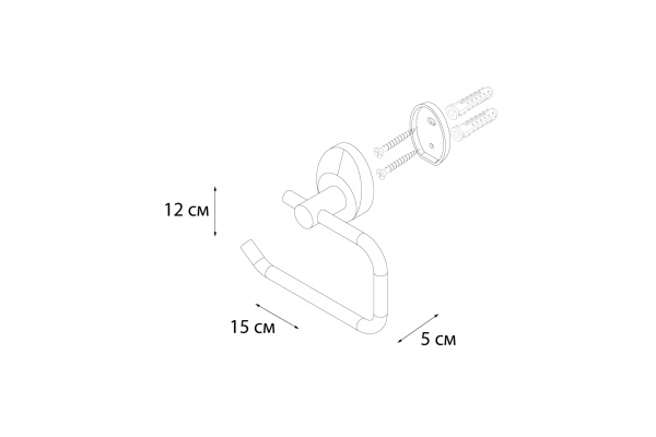 Бумагодержатель FIXSEN Europa FX-21810B