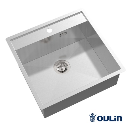 Кухонная мойка (54,6х52,6) Oulin OL-F121X