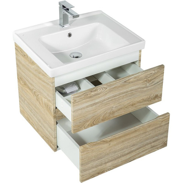 База под раковину напольная Art&max AM-Techno-700-2C-SO-LW823 Дуб мелфорд