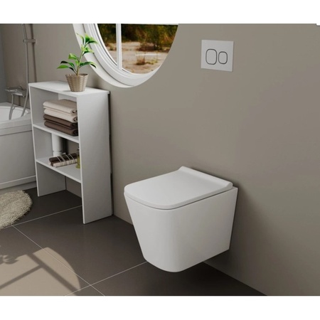 Унитаз подвесной безободковый D&K Berlin (DT1436016)