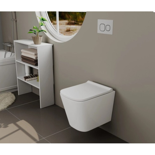 Унитаз подвесной безободковый D&K Berlin (DT1436016)