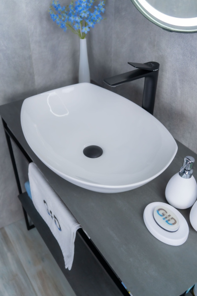 Раковина накладная (56х40) Gid N9137