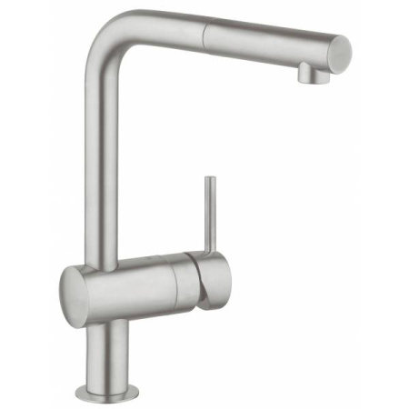 Смеситель однорычажный для мойки, DN 15 Grohe Minta 32168 DC0 (32168DC0) суперсталь