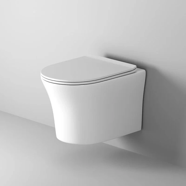 Унитаз подвесной безободковый Grossman Style GR-4475S с сиденьем микролифт