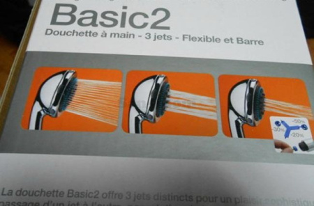 Душевой набор Jacob Delafon Basic E14331-CP