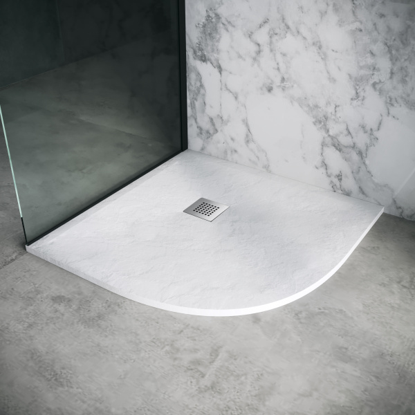 Душевой поддон из искусственного камня (90х90) Grossman Strong GR-S19090