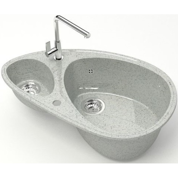 Кухонная мойка Marrbaxx Эмма Z13 Z013Q010 светло-серый