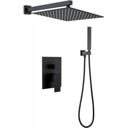 Душевая система Berges Wasserhaus Ventas 2S Black 073002