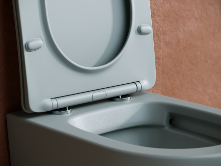 Подвесной унитаз Ceramica Nova Balearica Rimless CN6000MH безободковый