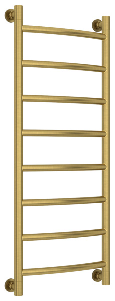 Полотенцесушитель Водяной Выгнутая Сунержа Галант + (100х40) Состаренная Латунь 051-0200-1040