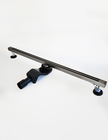 Душевой трап 90 см WONZON & WOGHAND, темный графит WW-65409T-GM