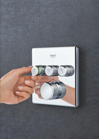 Термостат для ванны с душем 3 источника Grohe Grohtherm SmartControl 29126 000 (29126000) хром