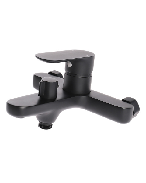 Душевая система Agger Gorgeous A0293544 смеситель с изливом, черный