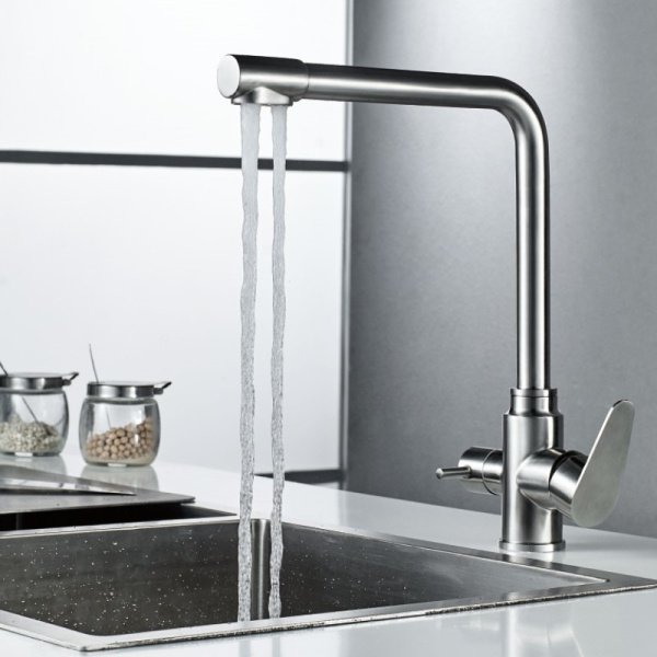 Смеситель для кухни с подключением к фильтру Haiba HB76802