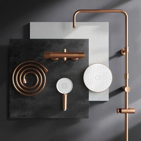 Душевая система AM.PM X-Joy F0785A444 бронза