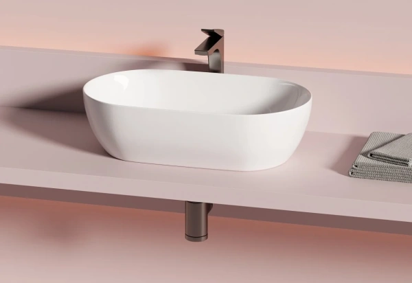 Раковина накладная (50х30) Ceramica Nova Twist CN12001