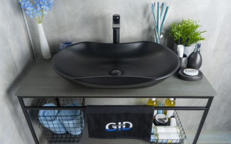 Раковина накладная (66,5х41) Gid Bm9175