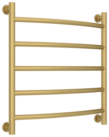 Полотенцесушитель Водяной Выгнутая Сунержа Галант + (60х60) Матовое Золото 032-0200-6060