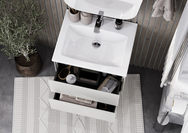 Тумба с раковиной Aquaton Сохо 60 1A2580K1AJ9A0