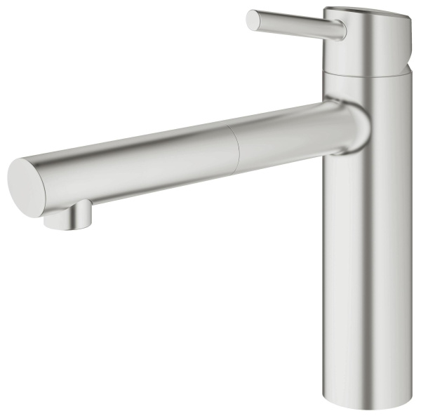 Смеситель для кухни однорычажный Grohe Concetto 31129 DC1 (31129DC1) суперсталь