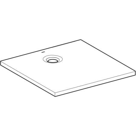 Квадратный душевой поддон Geberit Olona 550.752.00.1