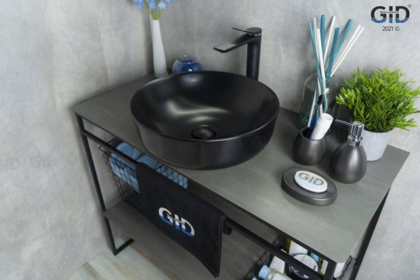 Раковина накладная (41,5х41,5) Gid Nc911