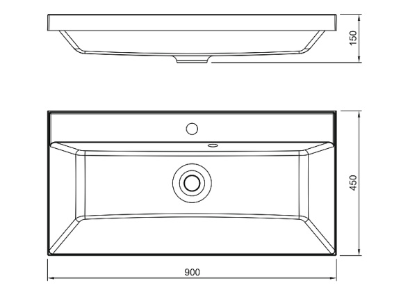 Раковина Jorno Астория 90 10.170.00900.001