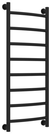 Полотенцесушитель Водяной Выгнутая Сунержа Галант + (100х40) Матовый Черный 31-0200-1040