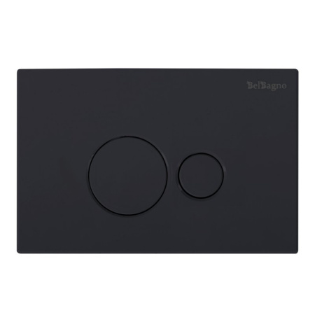 Кнопка смыва BelBagno BB084NERO черный матовый