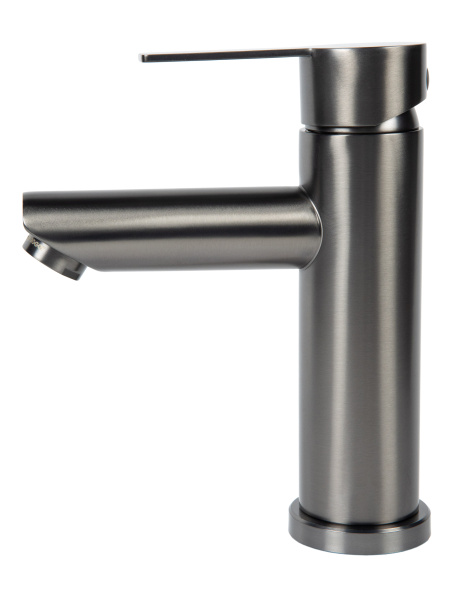 Смеситель для раковины однорычажный Agger Easy A3102155 оружейная сталь матовая