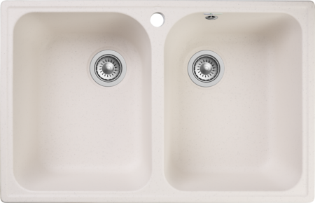 Кухонная мойка GranFest Quartz 15, 15 белый