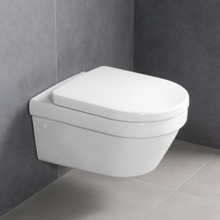 Подвесной унитаз Villeroy&Boch Architectura 4694HR01 с крышкой микролифт