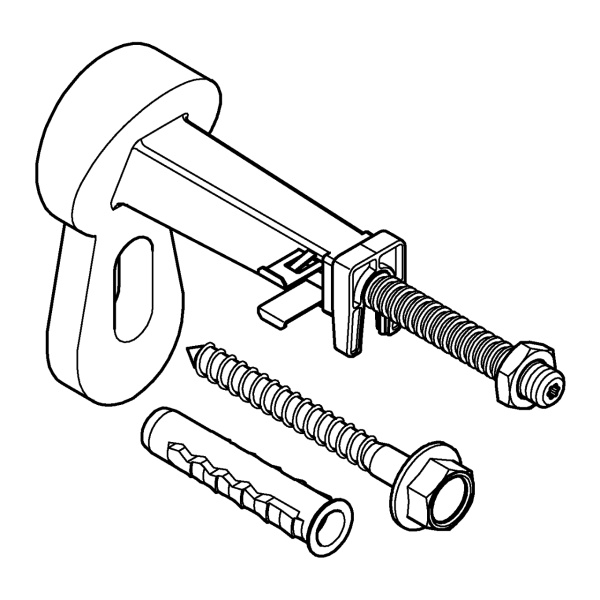 Крепления для инсталляции GROHE RAPID SL SLIM 39699000