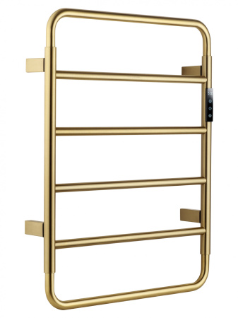 Полотенцесушитель электрический WONZON & WOGHAND WISMAR, брашированное золото WW-AL201-BG