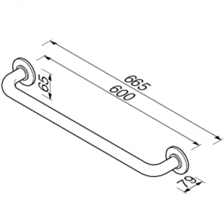 Полотенцедержатель Geesa Hotel 91131-60