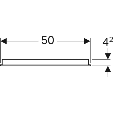 Зеркало с подсветкой GEBERIT Option 500.581.00.1