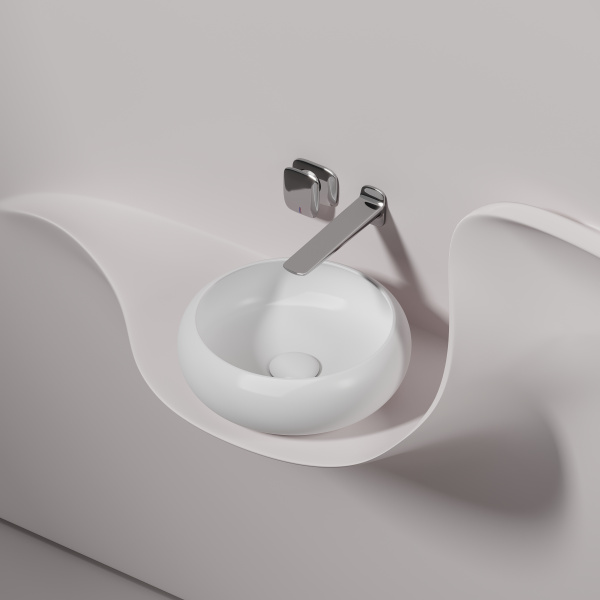 Раковина накладная (60х38) Ceramica Nova ELEMENT CN6050MW матовая