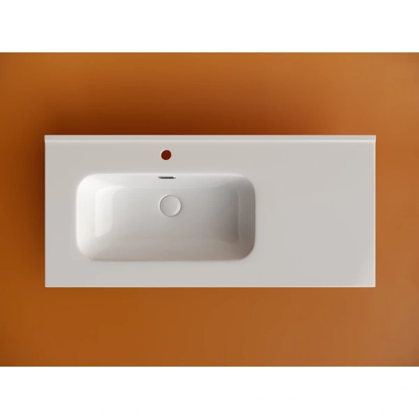 Раковина встраиваемая сверху (101х46,5) Ceramica Nova Element CN7003L