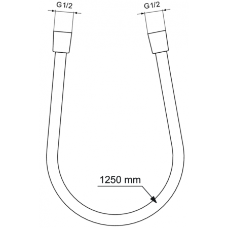 Шланг для душа Ideal Standart IDEALFLEX BE125AA