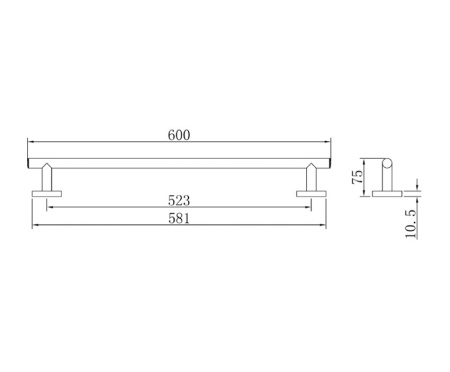 Держатель для полотенец MOFEM Fiesta 501-1010-00