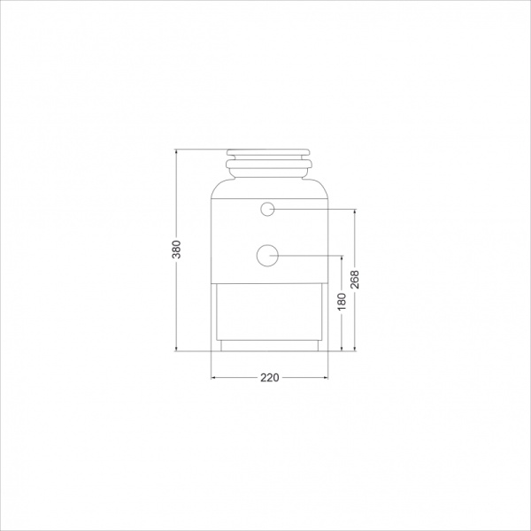 Измельчитель пищевых отходов EMAR ATC-KZ560A