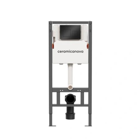 Система инсталяции для подвесного унитаза 3 в 1 Ceramica Nova Balance CN121002MB