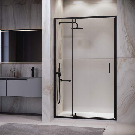 Душевая дверь 120 см RGW Leipzig LE-103B 711210312-14 прозрачное