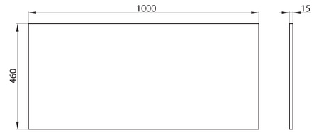 Столешница BelBagno PIETRA-1000-HPL-PT Stone