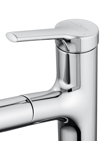 Смеситель для раковины с выдвижным изливом WONZON & WOGHAND, хром WW-A40862-CR