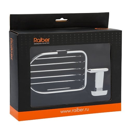 Мыльница металлическая Raiber R50106